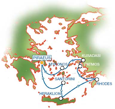 map of turkey and greece. Piraeus - Athens (Greece)
