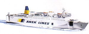 F/B "SOFOKLIS  VENIZELOS. Italy - Greece - Italy.