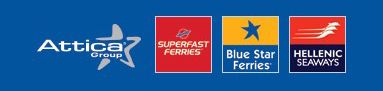 Attica Group : Superfast Ferries, Blue star ferries, Hellenic Seaways