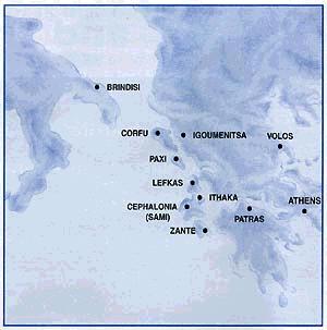 Hellenic Mediterranean Lines - Map