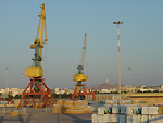 Heraklion Port Cranes  <<click to enlarge>>