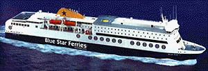 Blue Star Ferries.  F/B " Blue Star 1 "